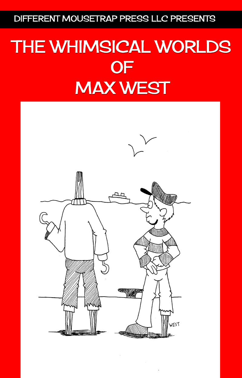 The Whimsical Worlds of Max West cover