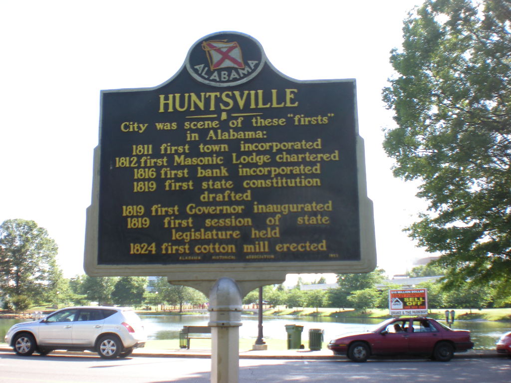 Huntsville sign