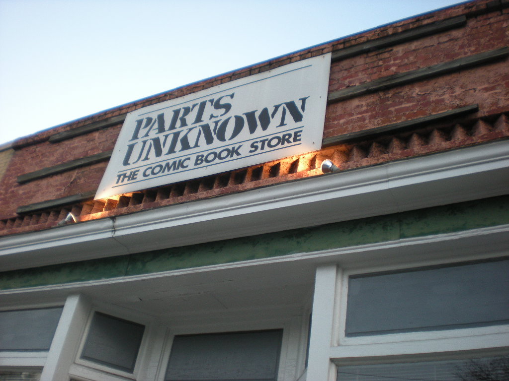 Parts Unknown Comics Shop