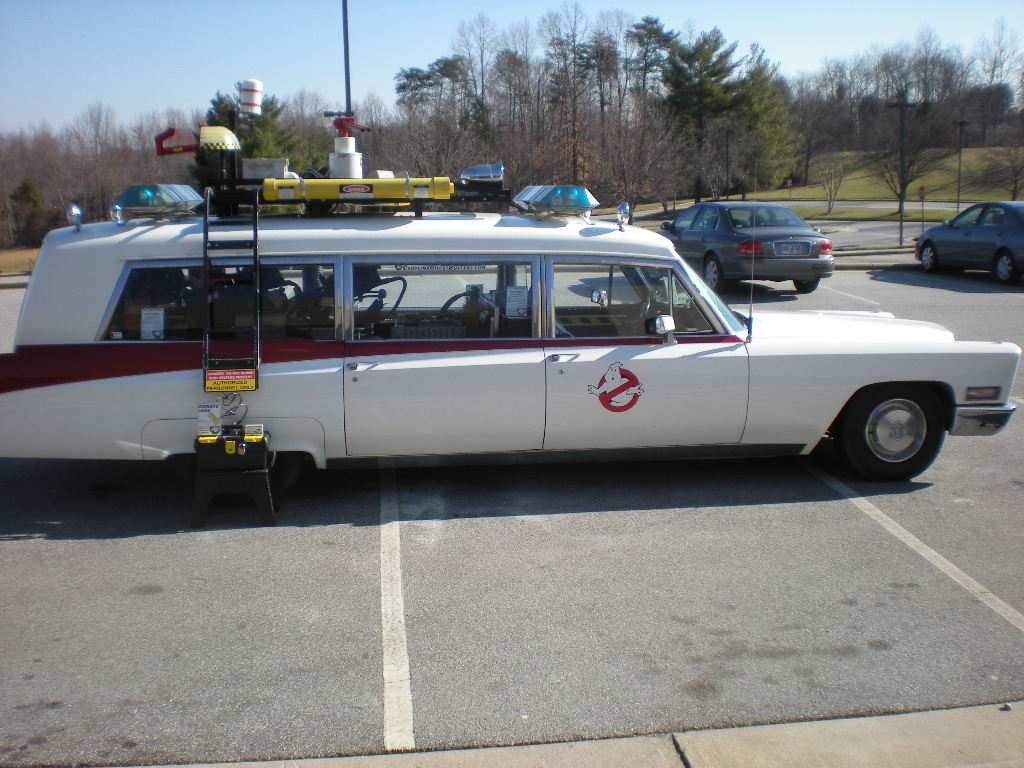 Ecto-1 of the Carolina Ghostbusters