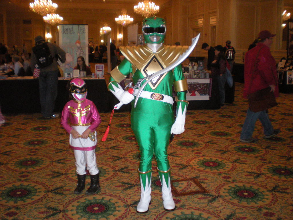 Green Ranger at Comic Book City Con