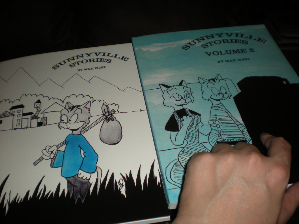 Sunnyville Stories Volume 1 and Volume 2 third printing proof copies