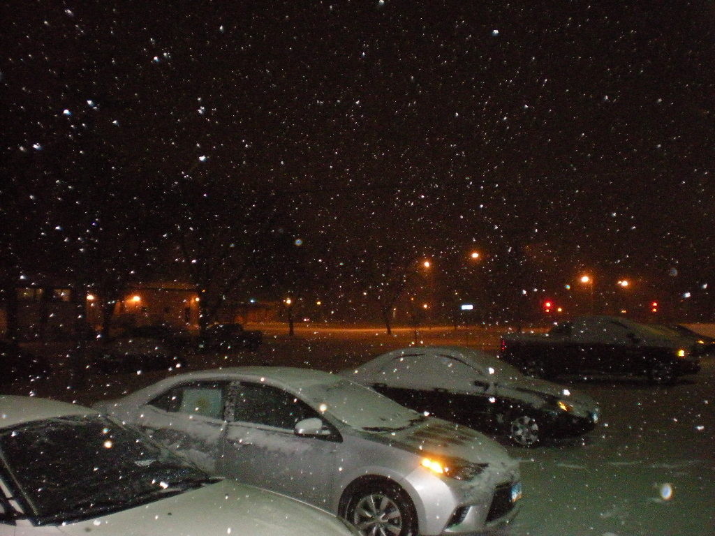 Fargo North Dakota snow November 30, 2015