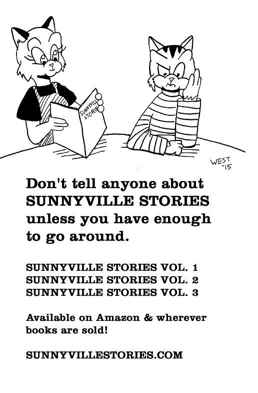 Sunnyville Stories Alterna Comics Newsprint Ad