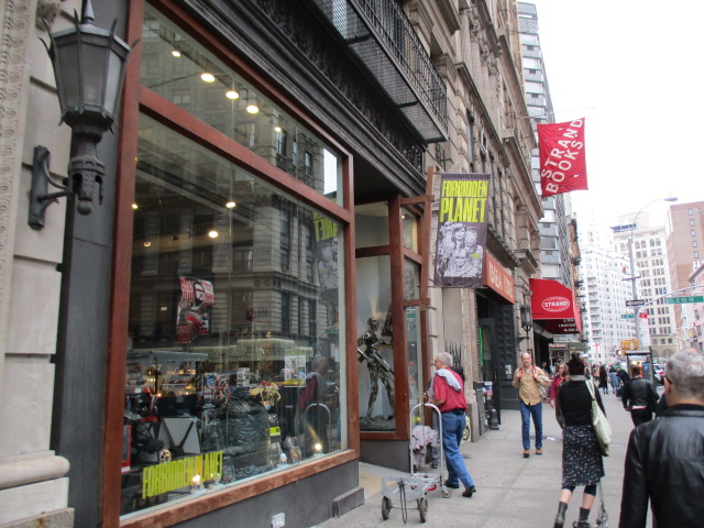 Forbidden Planet and Strand Books