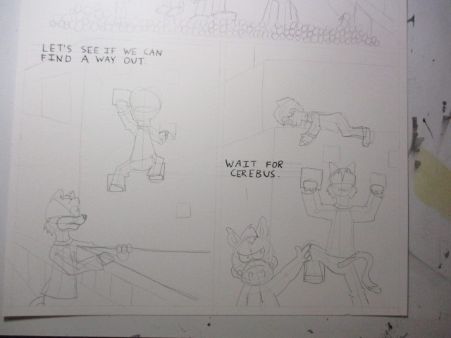 Pencilling Sunnyville #14 pages