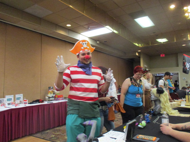 Buggy the Clown Pirate at CoreCon 2016