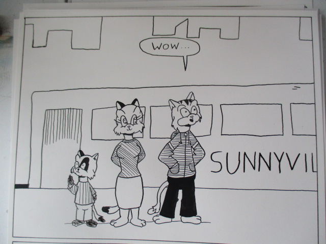 Sunnyville Number 17 Page 1 top panel