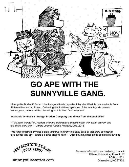 Sunnyville Volume 1 Library Mailer