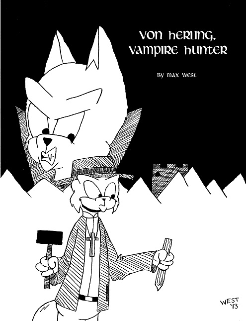 Von Herling, Vampire Hunter paperback cover