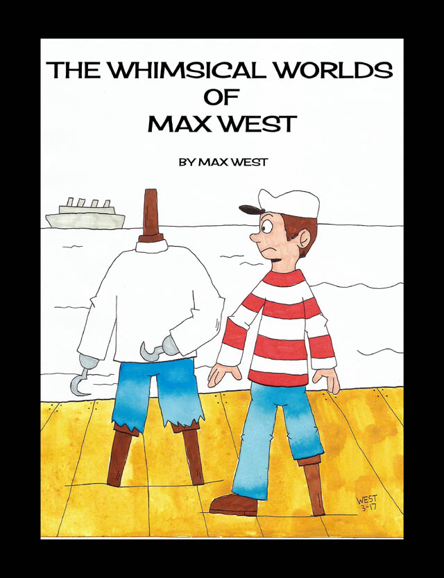 Whimsical Worlds of Max West Re-Issue Cover