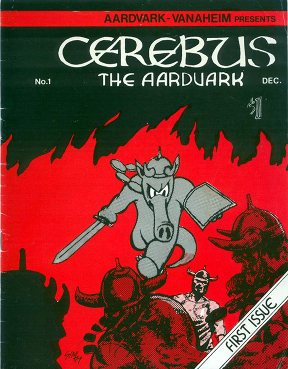 Cerebus the Aardvark #1 Cover