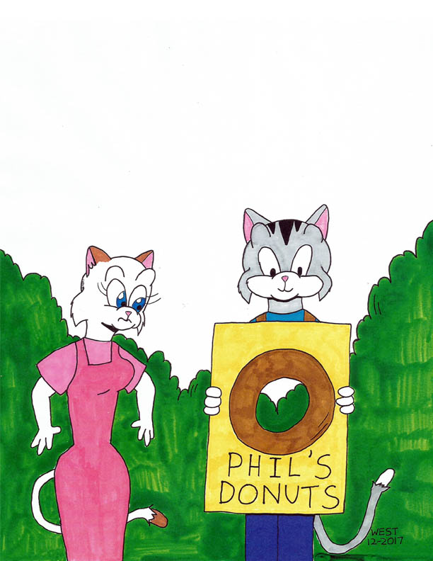 "Holier Than Thou", Sunnyville Stories Volume 4 Cover Illustration