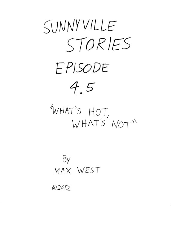 Sunnyville Stories Episode 4.5 title page